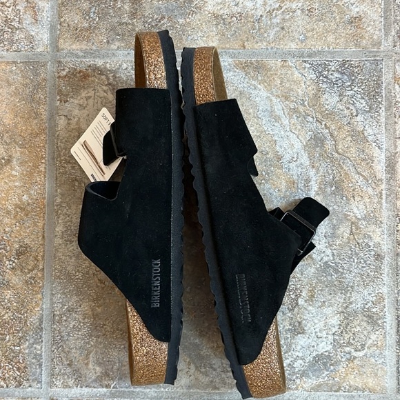Birkenstock Arizona Soft Footbed Suede Leather Sandals Size 12 NWT main image 8